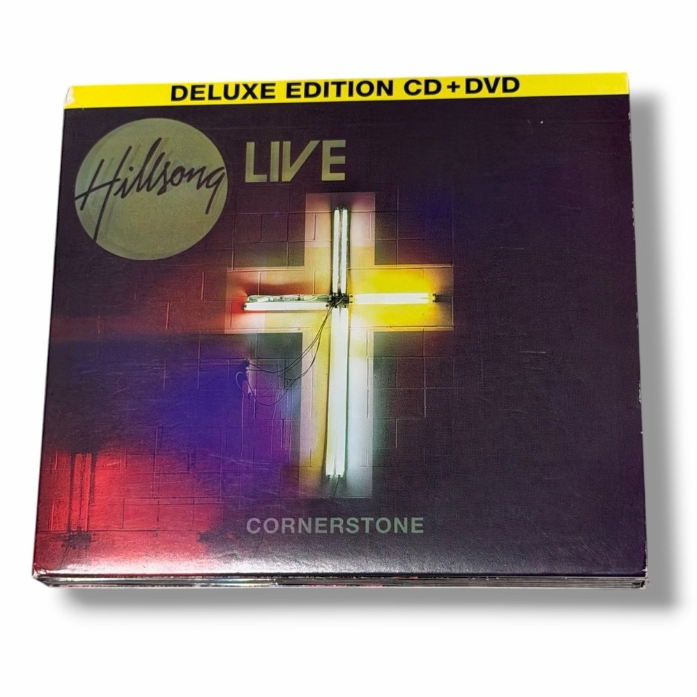 Hillsong Live Cornerstone Deluxe Edition CD and DVD Set 2012 Christian Gospel